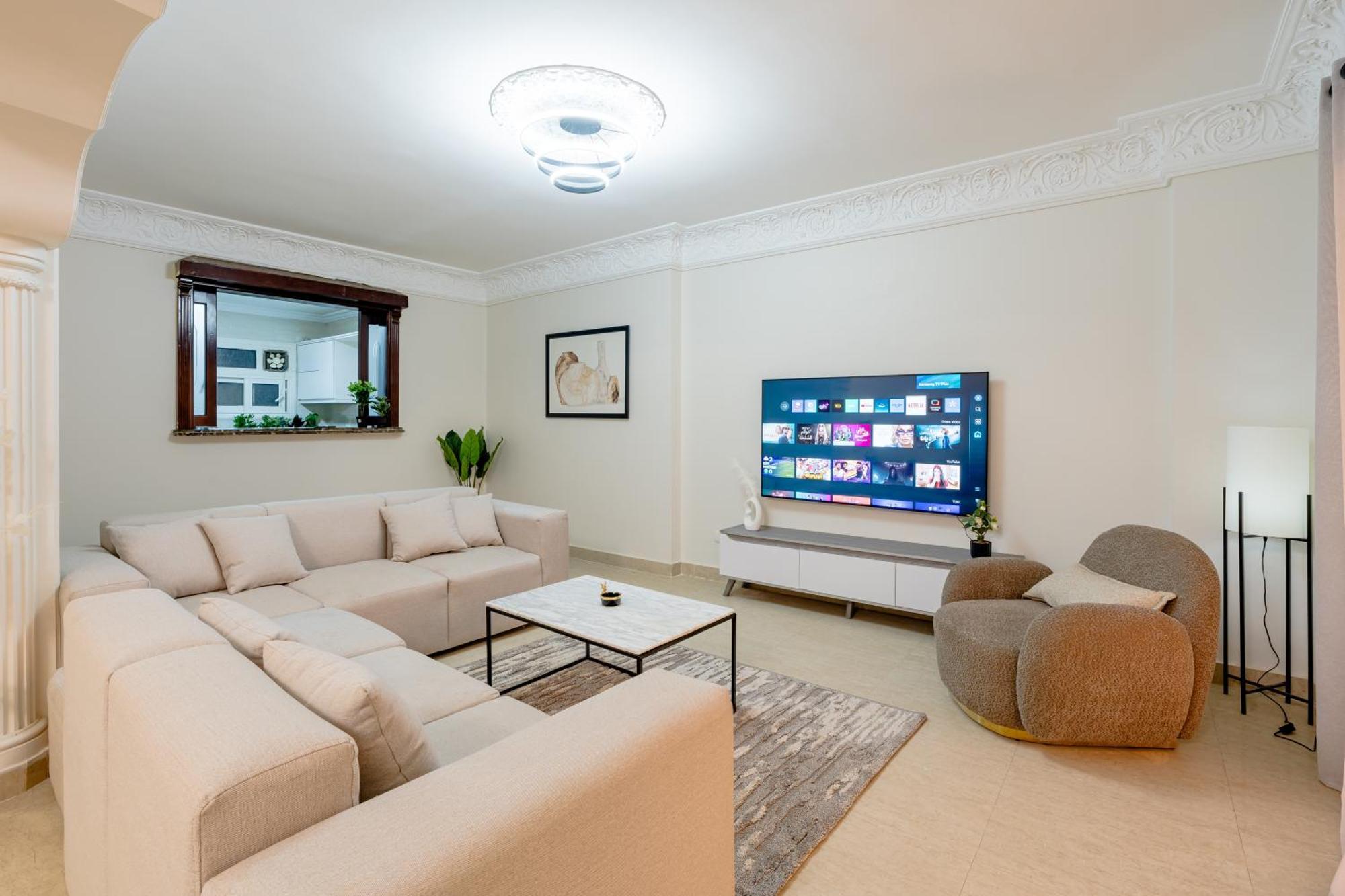 Luxurious Duplex With Side Nile View