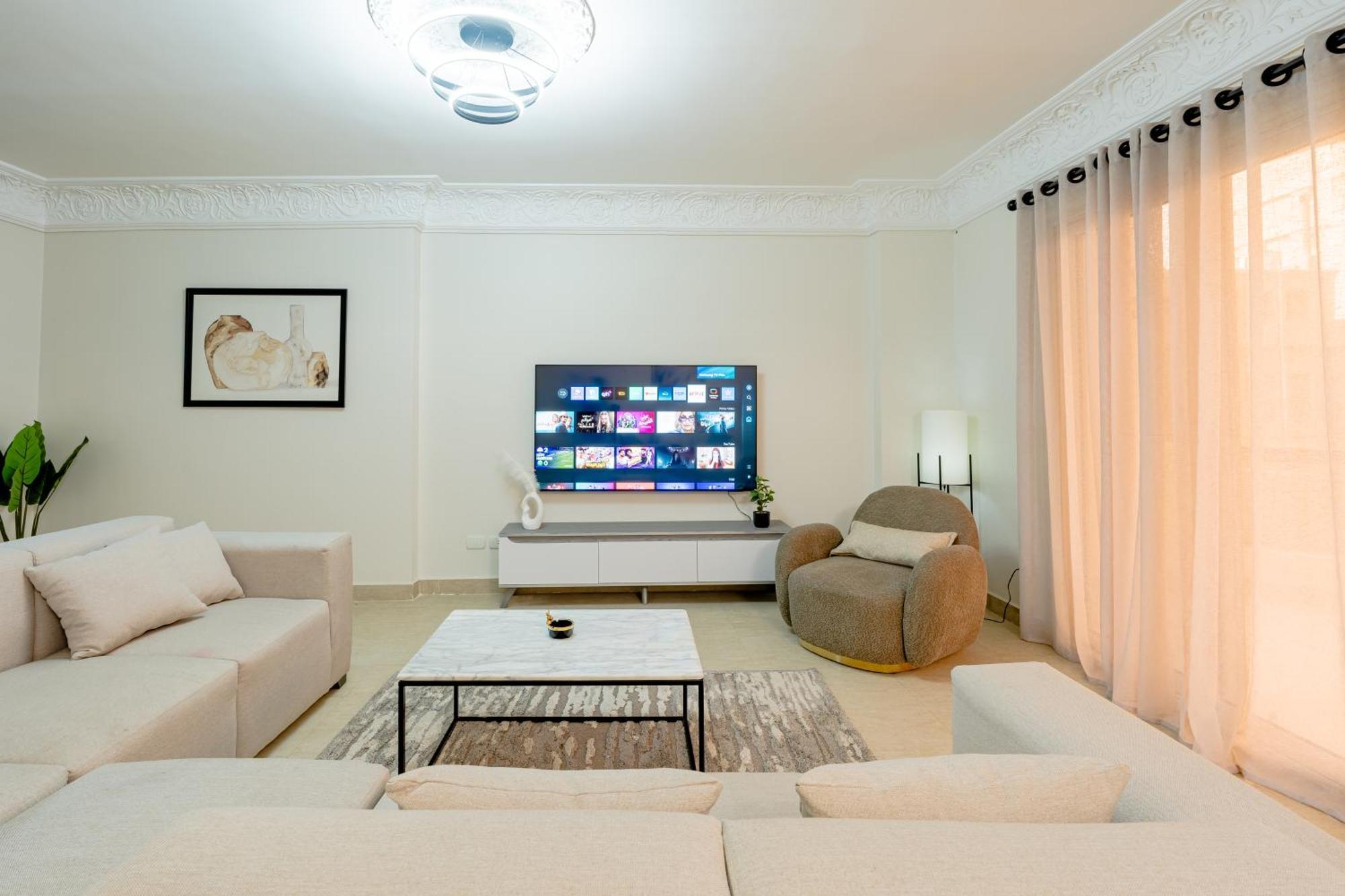 Apartment Luxurious Duplex With Side Nile View